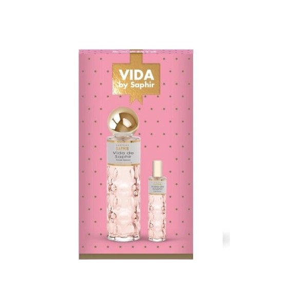 Saphir vida edp pour femme 200ml + 30ml